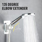 135-Degree Shower Head Elbow Adapter