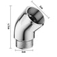 135-Degree Shower Head Elbow Adapter