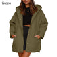 🔥Gratis verzending——Gewatteerde jas met capuchon, wintertrend