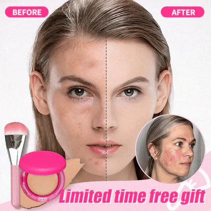 💖 Peptide Bounce Foundation met GRATIS kwast -- Koop er 1 en krijg er 1 gratis