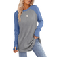 Casual Lange Mouwen Ronde Hals Top Dames