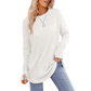 Casual Lange Mouwen Ronde Hals Top Dames