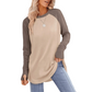 Casual Lange Mouwen Ronde Hals Top Dames