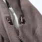 Heren jas met capuchon, dubbelzijdig, van imitatie fleece