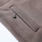 Heren jas met capuchon, dubbelzijdig, van imitatie fleece