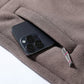 Heren jas met capuchon, dubbelzijdig, van imitatie fleece