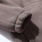 Heren jas met capuchon, dubbelzijdig, van imitatie fleece