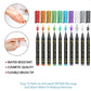 10-kleuren set tijdelijke tattoo markers