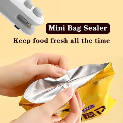 ✨ Mini Snackzak Sealer – Draagbare Oplaadbare Sealer, Hou Snacks Altijd Vers!