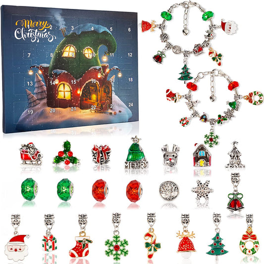 DIY Kerst Adventskalender Armbandenset