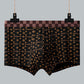 Vintage boxershorts met print voor heren