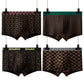 Vintage boxershorts met print voor heren