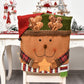 Stoelhoes met kerstthema