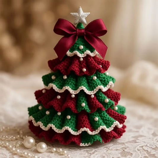 🤚🎁DIY gehaakte kerstboom set - Handgemaakte kerstdecoratie set