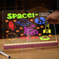 ✨ Kinderen LED Glow Tekenbord DIY Set – Magisch Voor Creatief Speelplezier, Oogvriendelijk & Draagbaar!