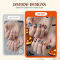 Halloween & Kerst Nagelsjabloon: creëer feestelijke nagelkunst