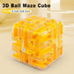 Leuk 3D doolhof Rolling Cube puzze