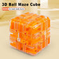 Leuk 3D doolhof Rolling Cube puzze