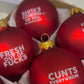 12-Delige Set Leuke Kerstboomversieringen