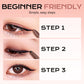 2-in-1 Oogschaduw Liner met Blendkwast