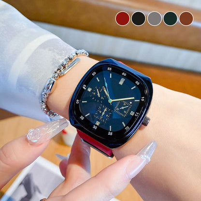 [Beste cadeau] Stijlvol horloge met grote wijzerplaa