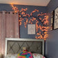 Ambiance verlichting met bloemenranke