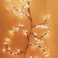 Ambiance verlichting met bloemenranke