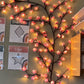 Ambiance verlichting met bloemenranke
