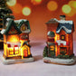 Miniatuur LED Verlicht Kerstdorp Hui