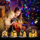 Miniatuur LED Verlicht Kerstdorp Hui