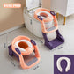 🚽 Toddler Potty Toilet Seat with Anti-Slip Ladder 💪
