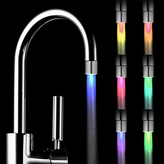 7-Kleuren LED-Stream Kleurwisselende Waterkraan