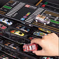 🎄 53% KORTING OP DE KERSTUITVERKOOP! ✨ 48 mini-trekauto's met garage - interactieve speelset met geluidseffecten en loopingbanen voor kinderen 🚗🎪