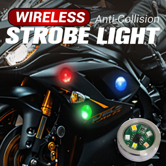 Draadloze anti-botsing stroboscooplamp