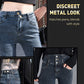 Spring-Loaded Metal Waist Extender Button for Jeans