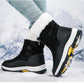 🔥 60% KORTING ! ✨ Antislip Winterlaarzen voor Dames - Warme Binnenvoering, Gemakkelijk Ritsontwerp, Geschikt voor Sneeuw en IJs ❄️👢