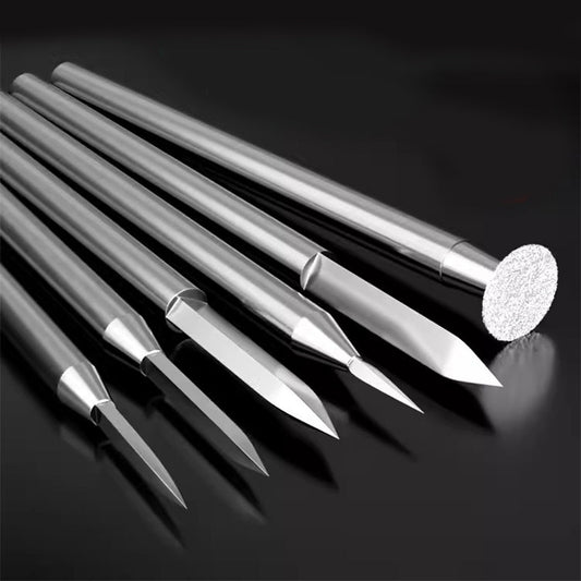 6-delige houtsnijbitset