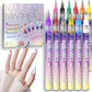 🔥Laatste Dag Promotie 60% KORTING🔥 ✨12 Kleuren Nail Art Pens Set