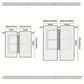 Christmas Window Curtains 2-Piece Set for Home Decor
