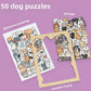 Leuk en leerzaam houten puzzelspel met schattige diere