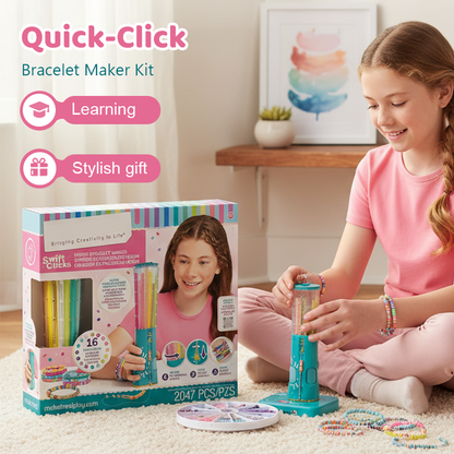 🎁Cadeau-idee Hot Sale 50% KORTING🔥Quick-Click Armband Maker Ki