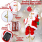 🎁Early Christmas Hot Sale 50% OFF🎅Electric Fireplace Climbing Santa Claus Musical Toys