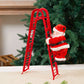 🎁Early Christmas Hot Sale 50% OFF🎅Electric Fireplace Climbing Santa Claus Musical Toys