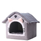 All-Season Washable Pet House Bed