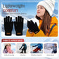 Warme thermische gebreide touchscreenhandschoene