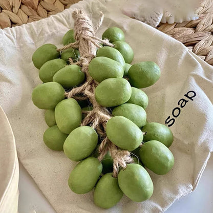 Druiventros geurzeep met geschenkdoos