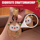 🎄🎁 Feestelijke Kerst Sleutelhanger Tasbedeltje – Charmante Kerstpersonages & Veelzijdig (Ideaal Cadeau voor Kerst!)