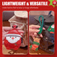 🎄🎁 Feestelijke Kerst Sleutelhanger Tasbedeltje – Charmante Kerstpersonages & Veelzijdig (Ideaal Cadeau voor Kerst!)