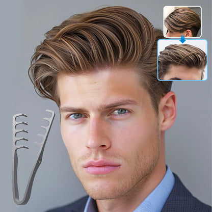 🎄Kerstmis tijdelijke aanbieding🌟 Professionele volumekam met brede tanden Til de haarwortels op voor moeiteloos volume Creëert natuurlijk ogende krullen Koreaans geïnspireerd ontwerp Uw bondgenoot voor haarverzorging