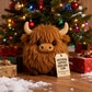 🔥Kerstuitverkoop 50% KORTING!!🔥 motional Support Highland Cow Plush